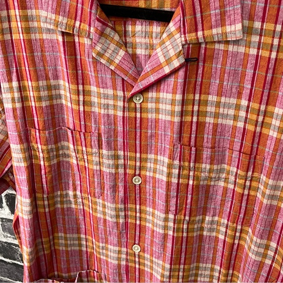 NWT Corridor NYC Vibrant Pink Summer Shirt - Size L - Picture 12 of 12